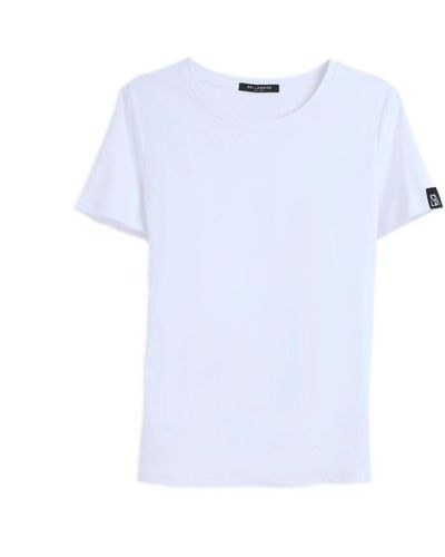 Bellemere New York Bellemere Grand Crew-neck Cotton T-shirt - White