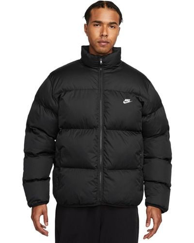 Nike Sportswear Club Puffer Jacket 50% Recycled Polyester - Black