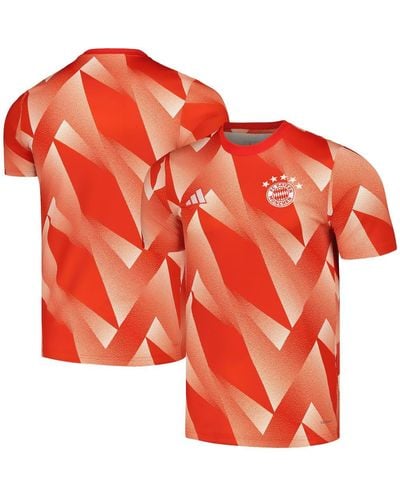 adidas Bayern Munich 2023/24 Pre-match Top - Orange