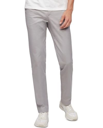 Calvin Klein Slim-fit Modern Stretch Chino Pants - Multicolor