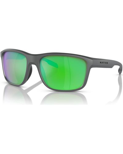 Native Eyewear Native Gorge Polarized Sunglasses - Green