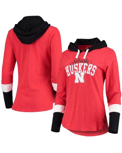 Women's G-III 4Her by Carl Banks Scarlet San Francisco 49ers Double-Coverage Full-Zip Hoodie Jacket