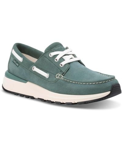 Eastland Leap Sneaker Boat Shoes - Green