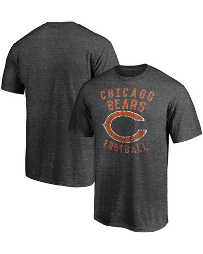 Majestic Chicago Bears Showtime Logo T-shirt - Gray