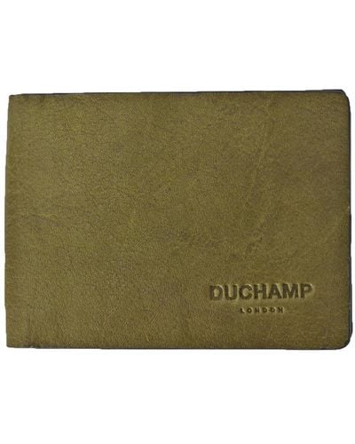 Duchamp Slim Bifold Wallet - Green