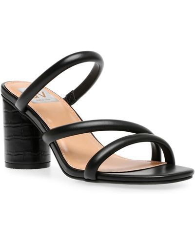 DV by Dolce Vita Myla Strappy Block-heel Sandals - Black
