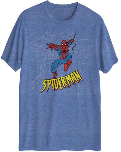Hybrid Spiderman Short Sleeve T-shirt - Blue