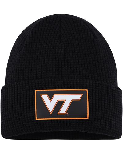 Columbia Virginia Tech Hokies Gridiron Cuffed Knit Hat - Black