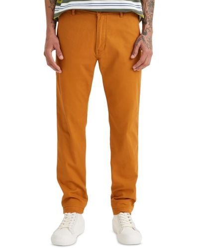 Levi's Xx Chino Standard Taper Fit Stretch Pants - Orange