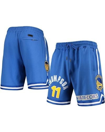 Pro Standard Klay Thompson Golden State Warriors Team Player Shorts - Blue