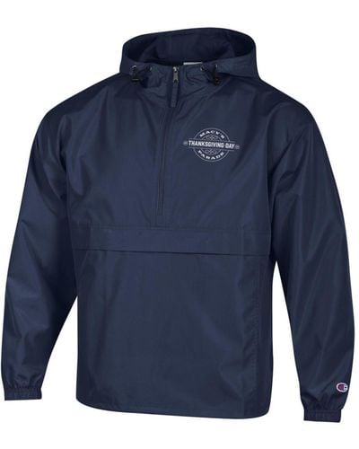 Macy's Champion Thanksgiving Day Parade Packable Jacket - Blue