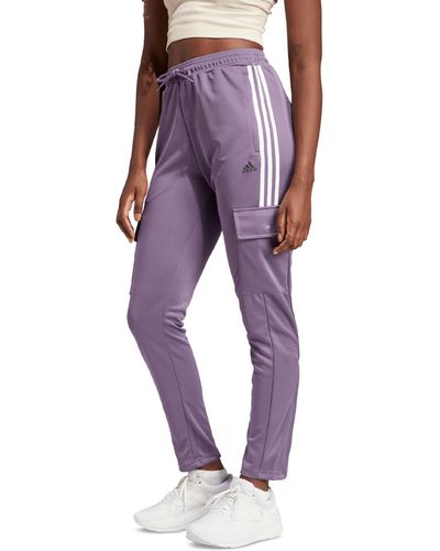 adidas Tiro Snap-closure Cargo Pants - Purple