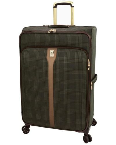 London Fog Brentwood Iii 29" Expandable Spinner Soft Side, Created For Macy's - Green