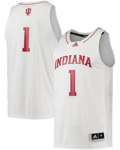 adidas 1 Indiana Hoosiers Swingman Team Basketball Jersey - Multicolor