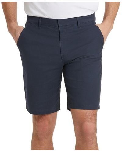 Kenneth Cole Four-pocket Chino Shorts - Blue