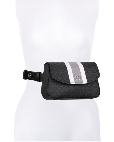 Michael Kors Logo Belt Bag - White