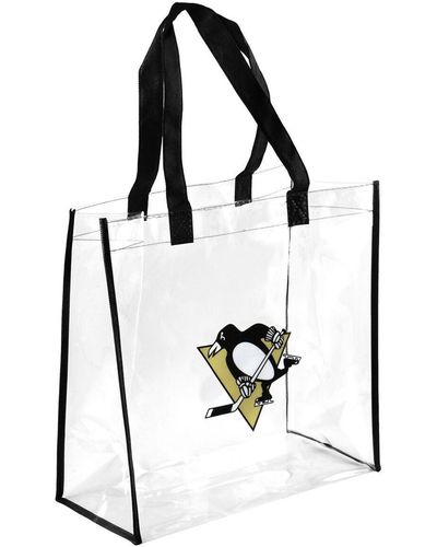 FOCO Pittsburgh Penguins Clear Bag - White