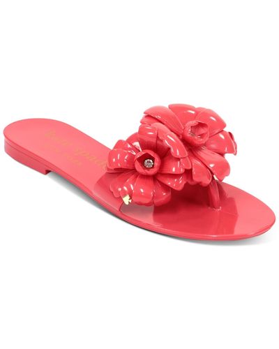 Kate Spade Jaylee Slide Sandals - Red