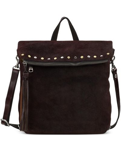Patricia Nash Luzille Leather Backpack - Black