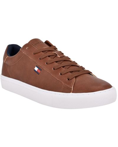 Tommy Hilfiger Brecon Cup Sole Sneakers - Brown