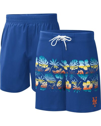 G-III 4Her by Carl Banks New York Mets Breeze Volley Swim Shorts - Blue