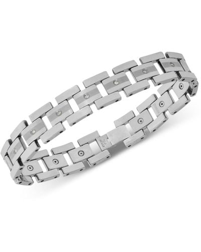 Macy's Diamond Link Bracelet (1/3 Ct. T.w. - Metallic