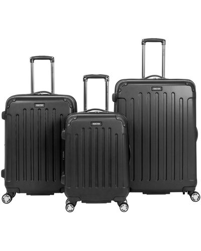 Kenneth Cole Renegade 3-pc. Hardside Expandable Spinner luggage Set - Black