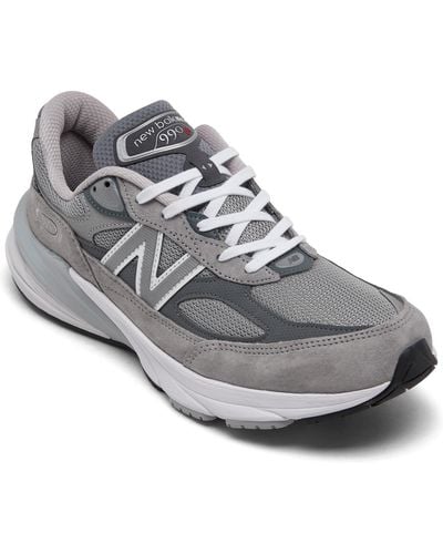 New Balance 990 V6 Running Sneakers From Finish Line - Gray