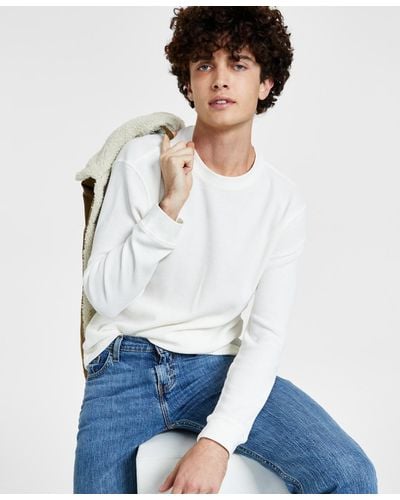 Levis top waffle crewneck