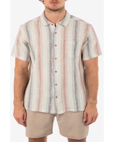 Hurley Baja Rincon Short Sleeves Shirt - White