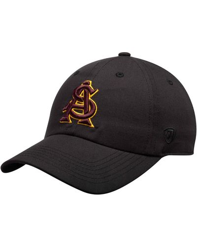 Top Of The World Arizona State Sun Devils Staple Adjustable Hat - Black