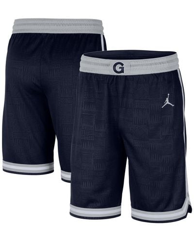 Nike Georgetown Hoyas Replica Performance Basketball Shorts - Blue