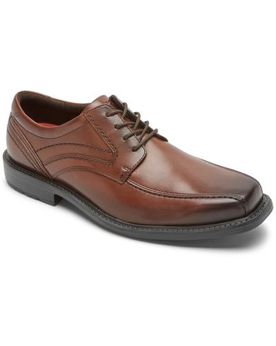 Rockport Style Leader 2 Bike Toe Oxford Shoes - Brown