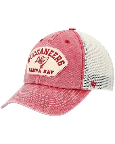 Men's '47 Graphite Tampa Bay Buccaneers Striped Bucket Hat