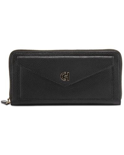Cole Haan Town Continental Leather Wallet - Black