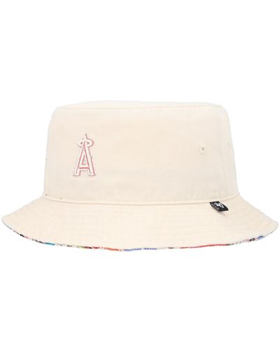 '47 Los Angeles Angels Pollinator Bucket Hat - Natural