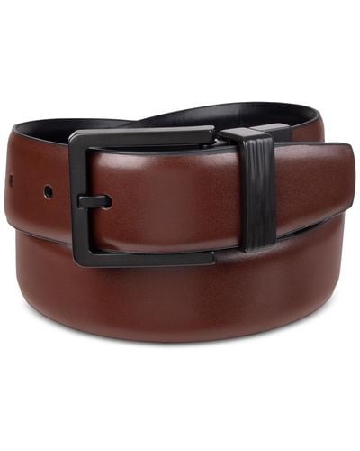 Kenneth Cole Reversible Stretch Belt - Brown