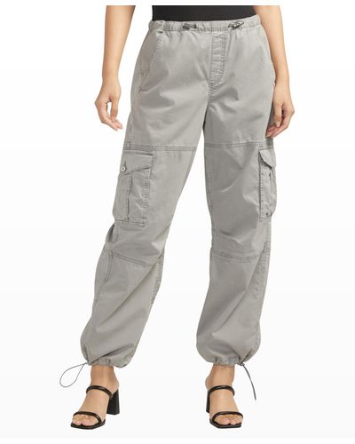 Silver Jeans Co. Parachute Cargo Pants - Gray