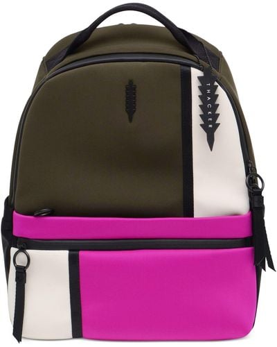 thacker Carey Neoprene Color Block Backpack - Multicolor