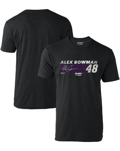 Hendrick Motorsports Team Collection Alex Bowman Hot Lap T-shirt - Black