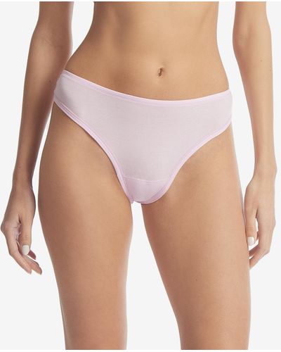 Hanky Panky Playstretch Natural Thong Underwear 721664 - Multicolor