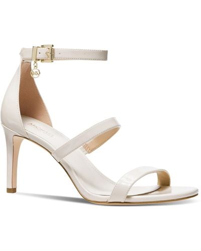 Michael Kors Koda Strappy Dress Sandals - White