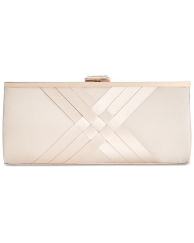 INC International Concepts Kelsie Clutch, Created For Macy's - Natural