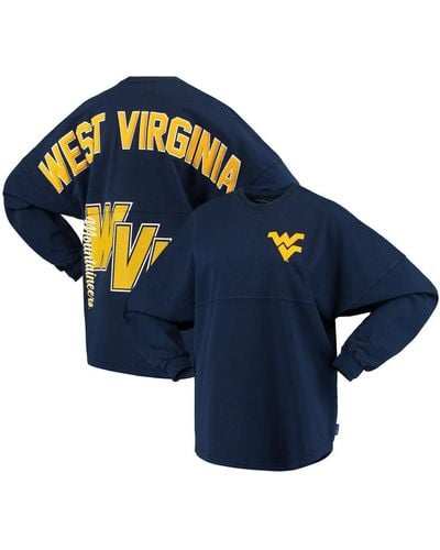Spirit Jersey West Virginia Mountaineers Loud N Proud T-shirt - Blue
