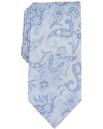 Michael Kors Bayport Paisley Tie - Blue