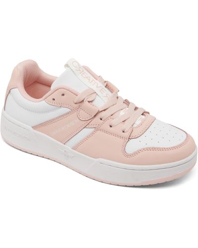 Creative Recreation Janae Low Casual Sneakers From Finish Line - Pink