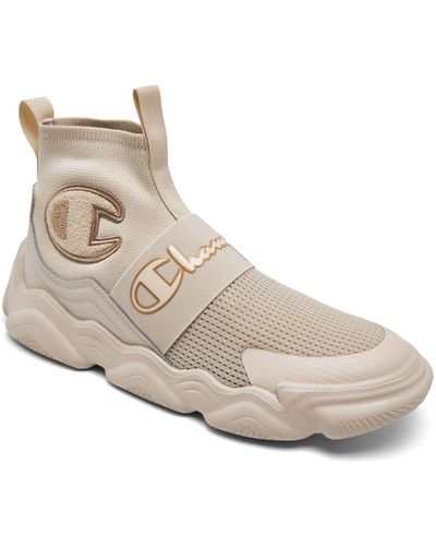 Champion Meloso Rally Pro Casual Sneakers From Finish Line - Natural
