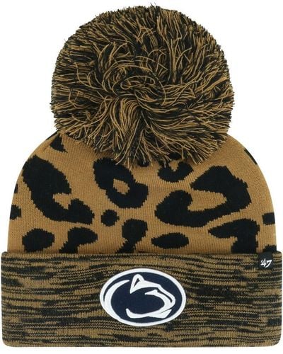 '47 Penn State Nittany Lions Rosette Cuffed Knit Hat - Green
