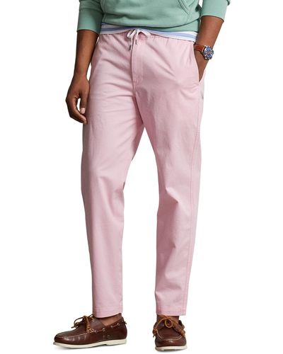 Polo Ralph Lauren Stretch Classic-fit Polo Prepster Pants - Pink
