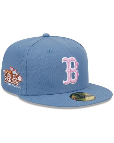 KTZ Boston Red Sox Faded Color Pack 59fifty Fitted Hat - Blue